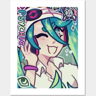Psychic Type Miku! Posters and Art